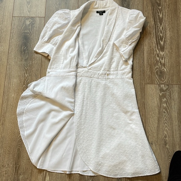Marciano white laced wrap dress - Picture 4 of 6